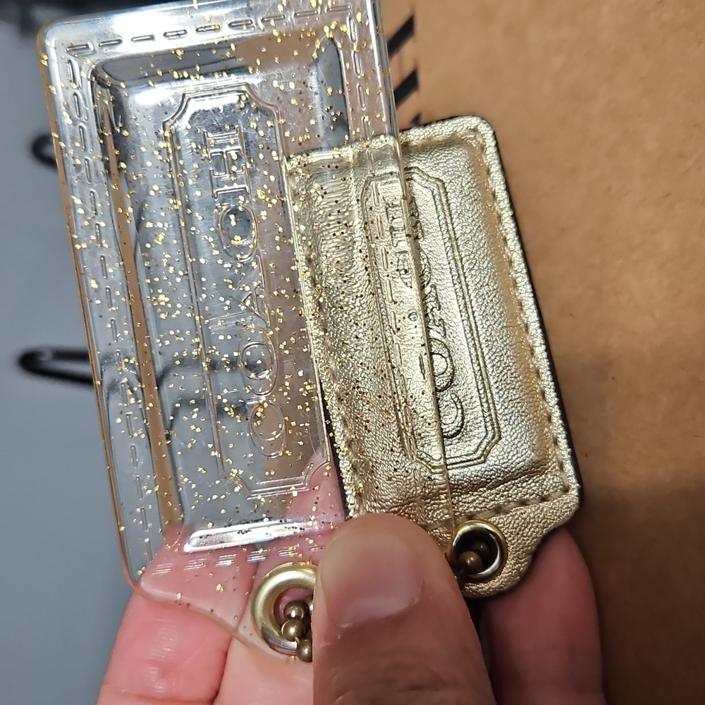 Coach Gold Keychain Tag - Picture 3 of 3